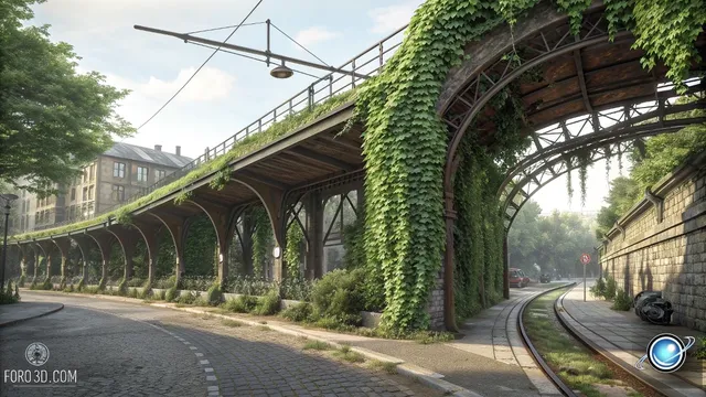 Hiedra 3D en 3ds Max: nuevas posibilidades con ForestIvy
