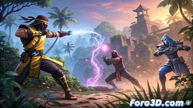 Fortnite incorpora personajes de Mortal Kombat