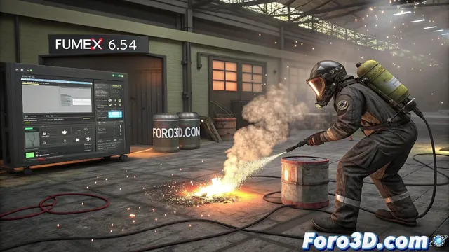 FumeFX 6.5.4 mejora el control de partículas e integración con tyFlow