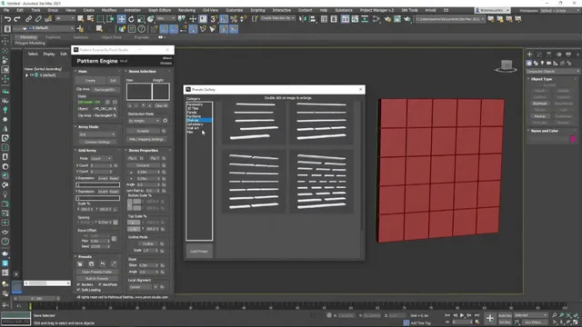Automatizar paneles procedurales en 3ds Max