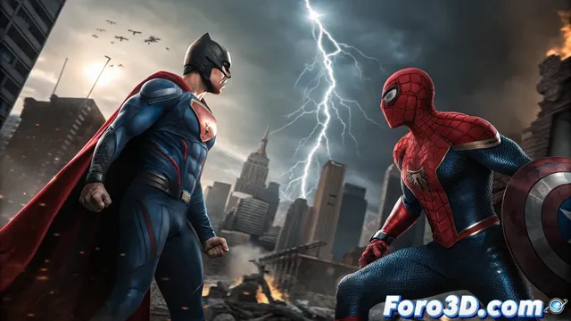 Superhéroes cruzados entre Marvel y DC
