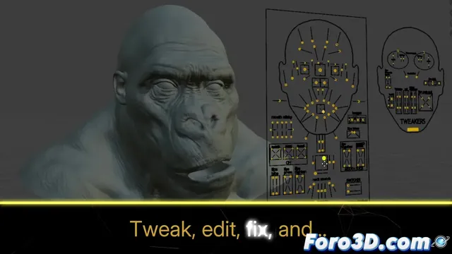 Edita personajes de Unreal Engine en Blender