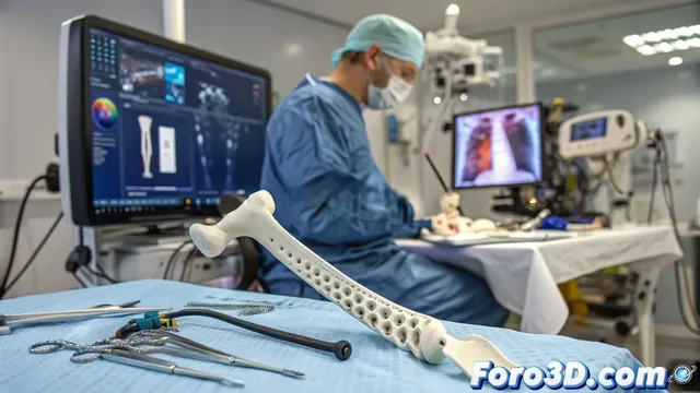 Tecnología de impresión 3D en cirugía ortopédica para restaurar movilidad