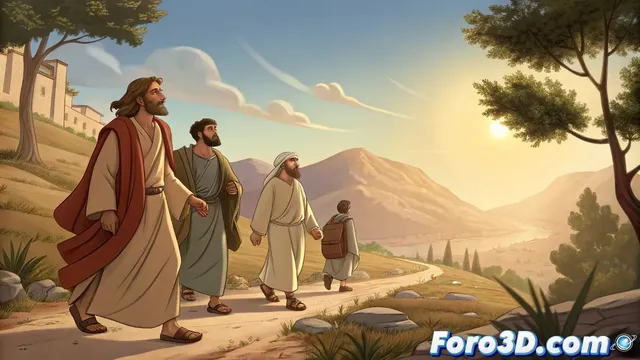 Revive los evangelios mediante animación 2D