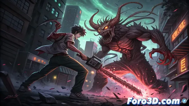 Denji y la lucha por la humanidad en un mundo de demonios