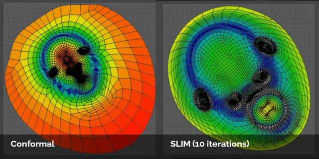 Mejora la calidad del desempaquetado UV en Blender con SLIM