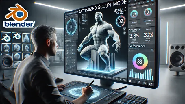 Las mejoras ocultas en el modo de escultura de Blender