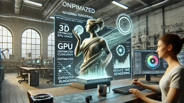 Mejoras en el renderizado y rendimiento del modo de escultura en Blender