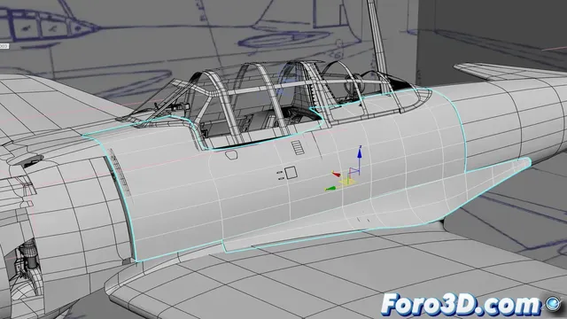 Meticuloso modelado del Mitsubishi A6M Zero por Tirit