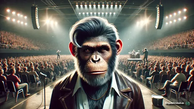 Cómo Weta FX convirtió a Robbie Williams en un chimpancé hiperrealista
