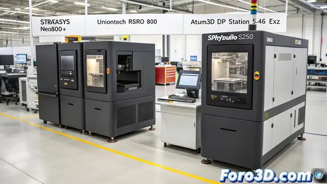 Impresión 3D SLA para la industria moderna