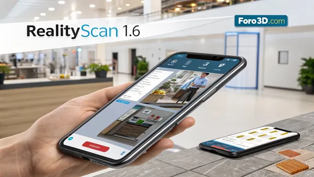 Nuevos modos de escaneo en  RealityScan 1.6