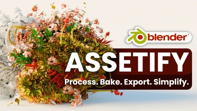 Cómo Assetify 2 optimiza la conversión de animaciones y modelos en Blender