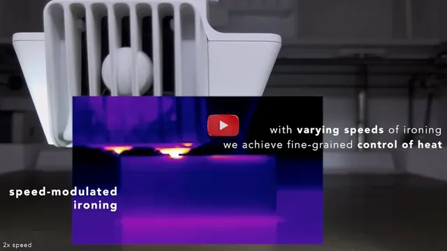 La plancha de velocidad modulada promete imprimir más rápido