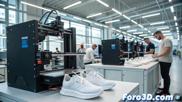 Avance en la producción de calzado con impresión 3D