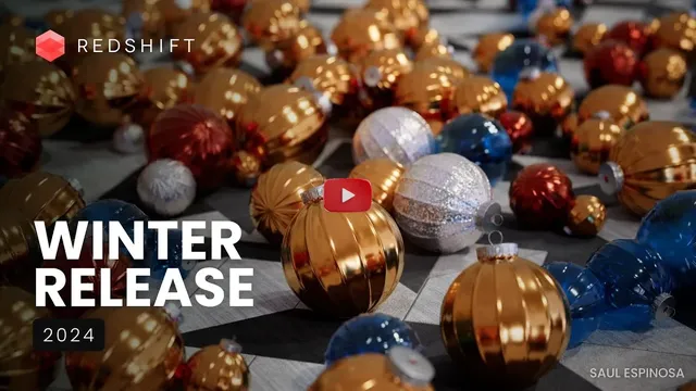 Redshift 2025.2: Denoising en GPU y más novedades para un trabajo 3D más rápido