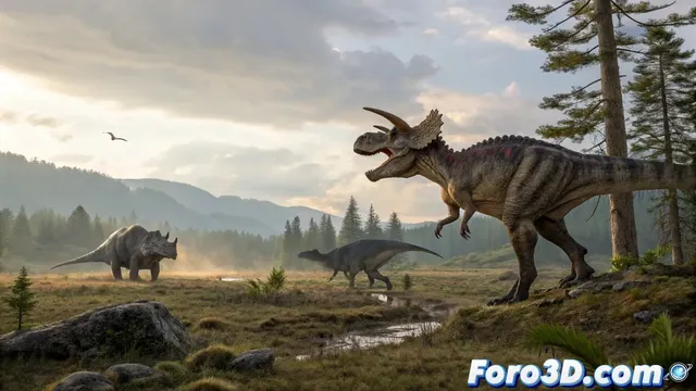 El renacer de los dinosaurios con inteligencia artificial en la televisión