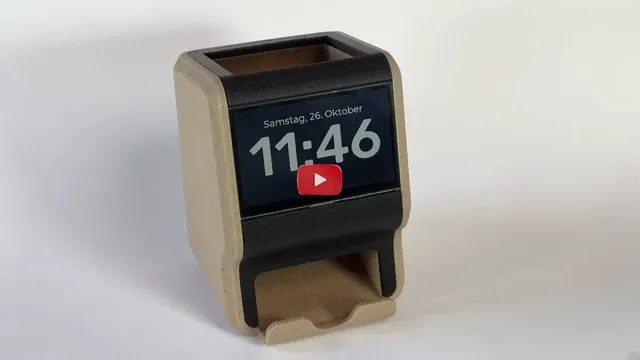 Reloj de escritorio con carga secuencial para baterías AA