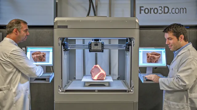 Simular los tejidos musculares y grasos de la carne