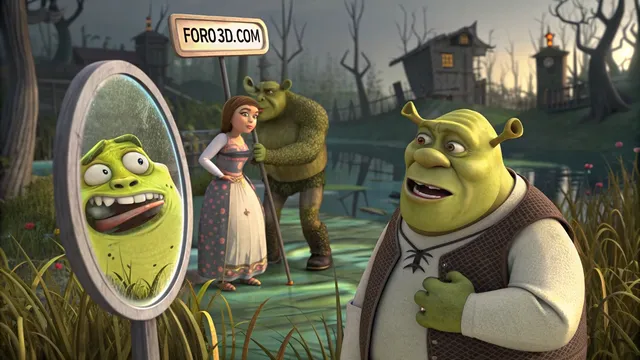 Trifulca con los bocetos de Shrek 5