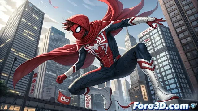Spider-Man japonés presenta nuevo traje para evento multiversal