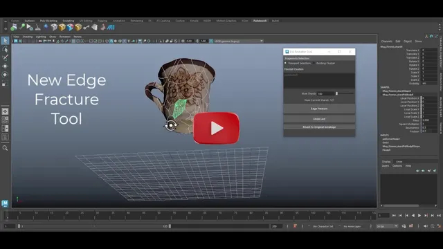 Pulldownit 6 con nuevas herramientas para destrucción en Maya