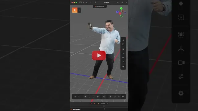 Edita y reproduce 3D Gaussian Splats de forma gratuita