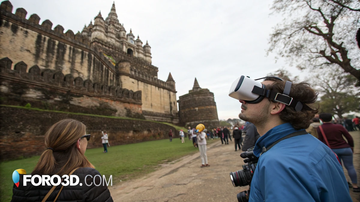 Crear contenido 3D con fines turísticos