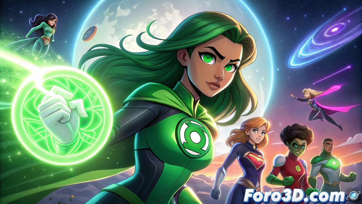 Nuevas series animadas de DC Studios y Warner Bros Animation: Green Lantern, DC Super Powers y Starfire, dirigidas a un público joven y familiar.