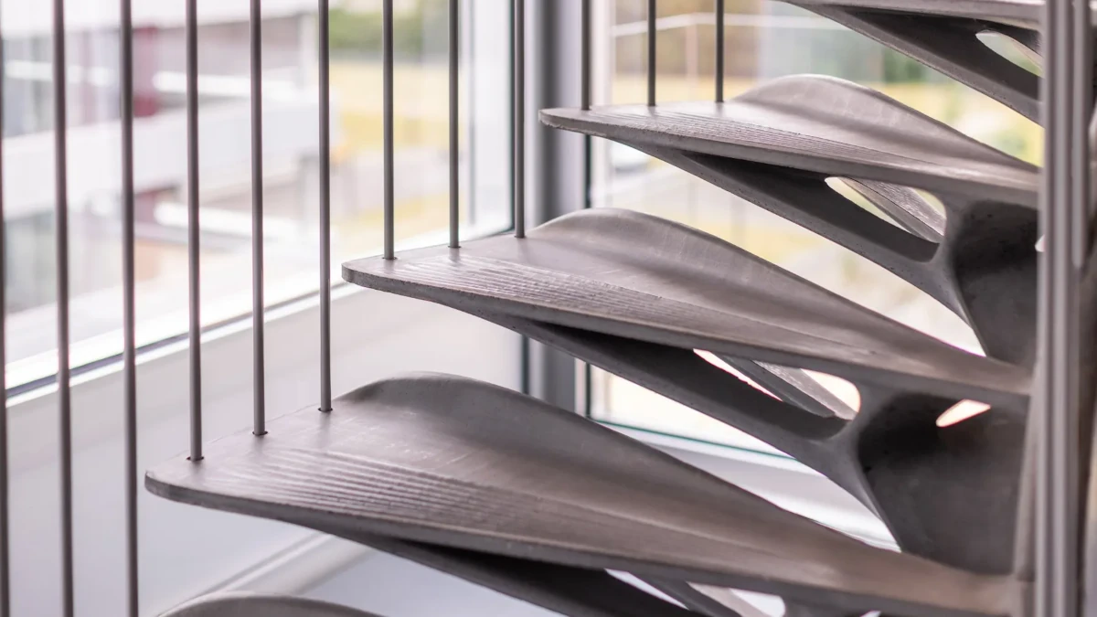 Innovación sostenible en la construcción de escaleras 3D y el caso de la escalera Cadenza