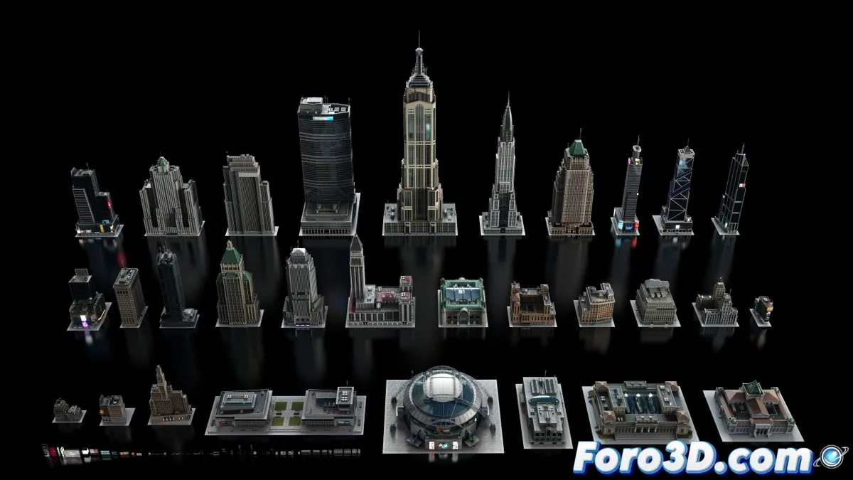 Modelos 3D de KitBash3D para proyectos creativos