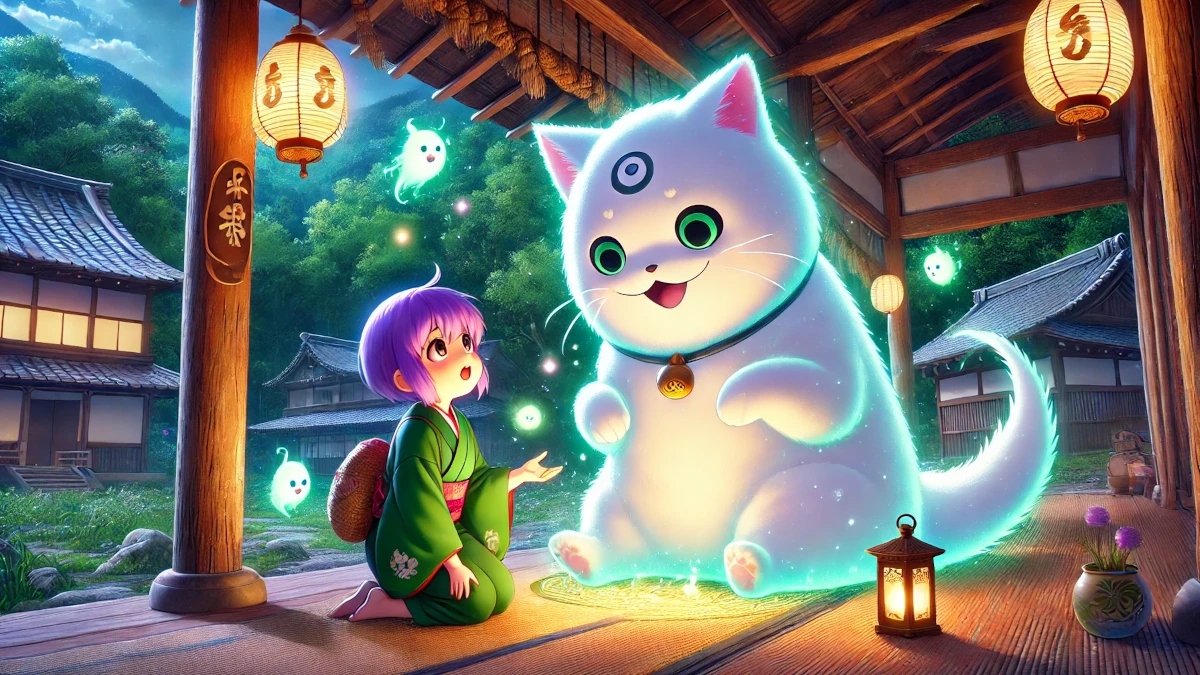 Los aspectos visuales de Ghost Cat Anzu