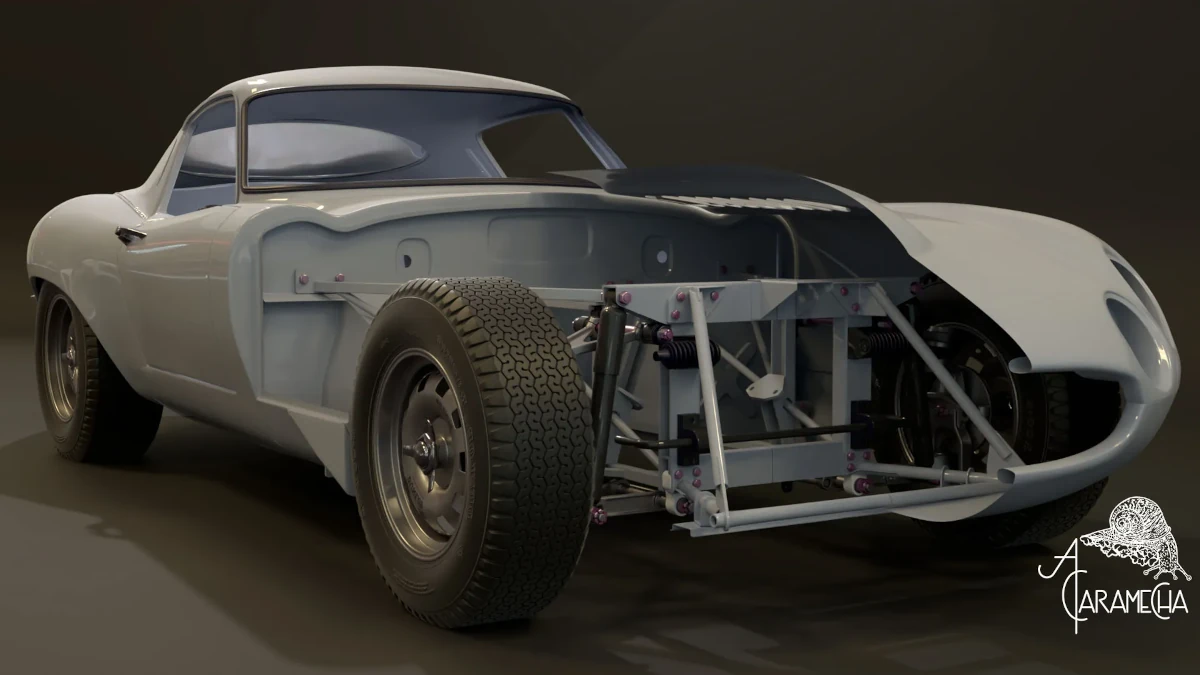 Jaguar E-Type Low Drag Cut 7