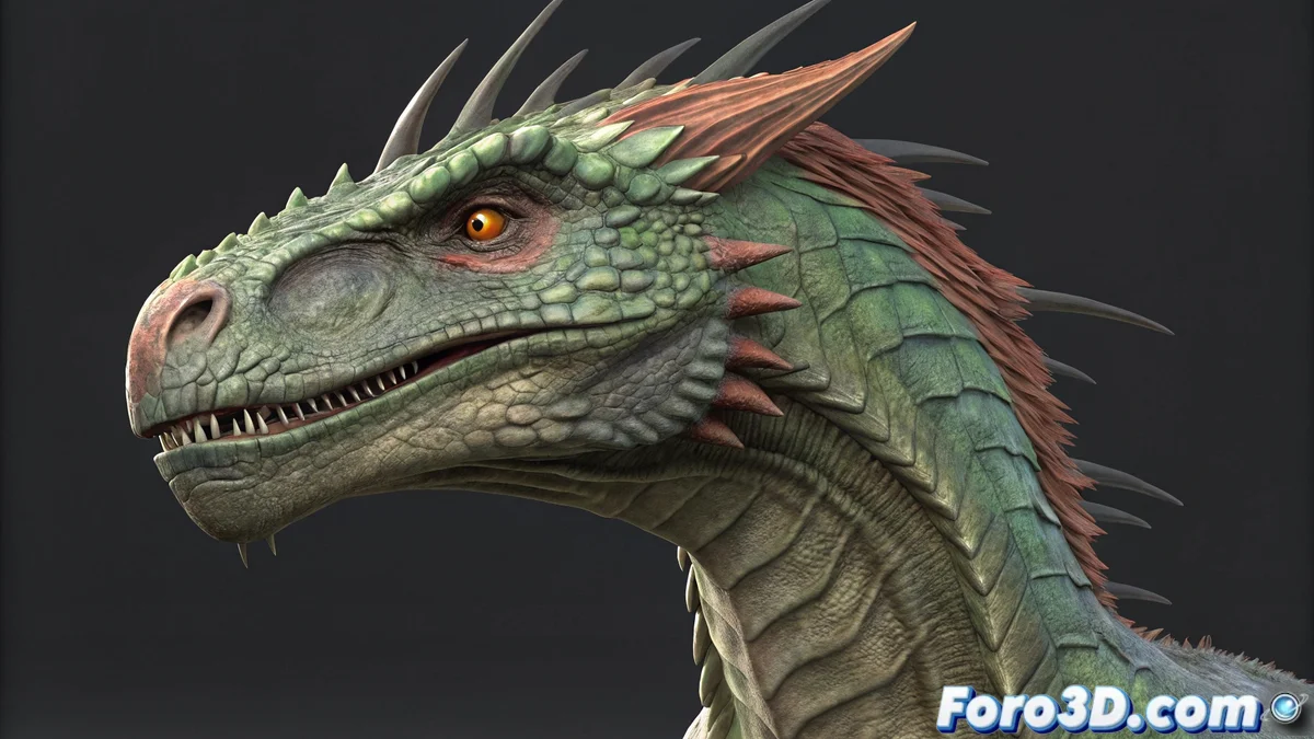 Artista pintando directamente sobre un modelo 3D en el viewport de 3ds Max usando una herramienta de pincel y colores vertex.
