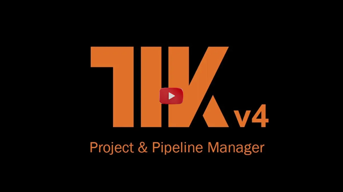 Tik Manager 4 gestiona pipeline para vfx animación y videojuegos
