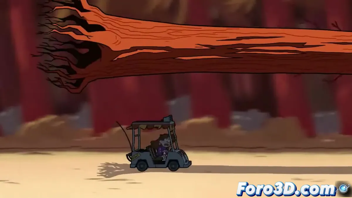 Gemelos Dipper y Mabel explorando la Cabaña del Misterio con linternas y el diario número 3 en Gravity Falls