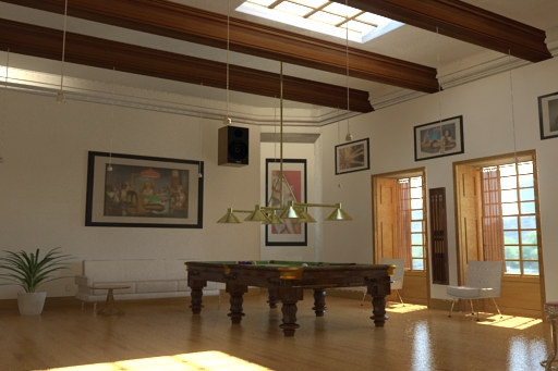 Sala de juegos billas dardos bar