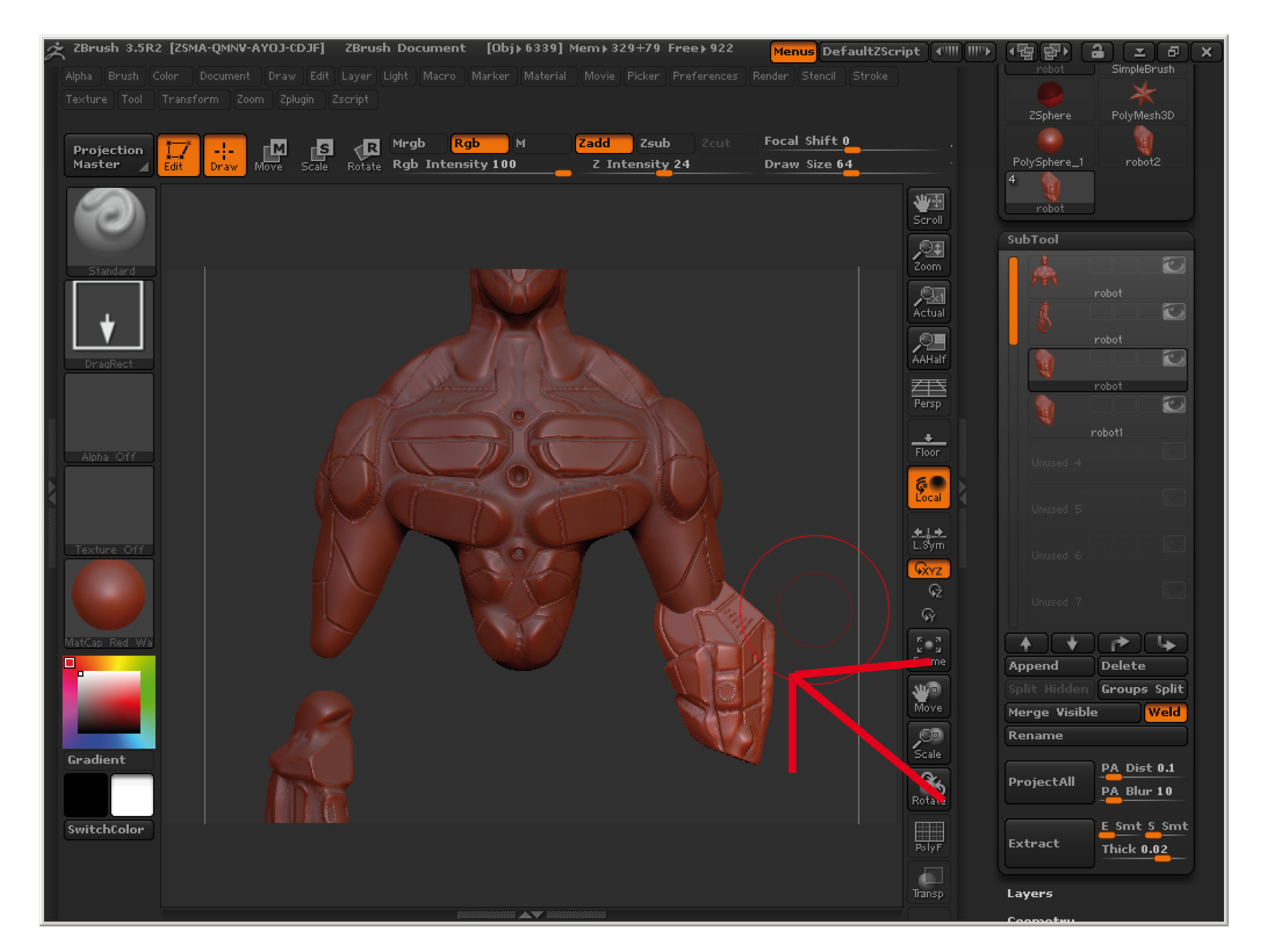 Zbrush Problema Con Mirror