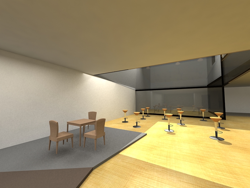 Interior tienda de muebles