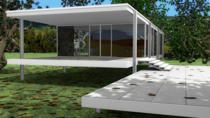 [Blender] Casa farnsworth