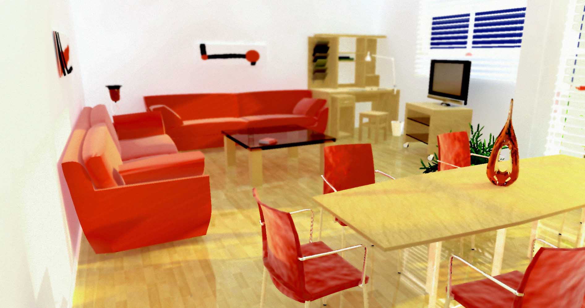 Salón rojo