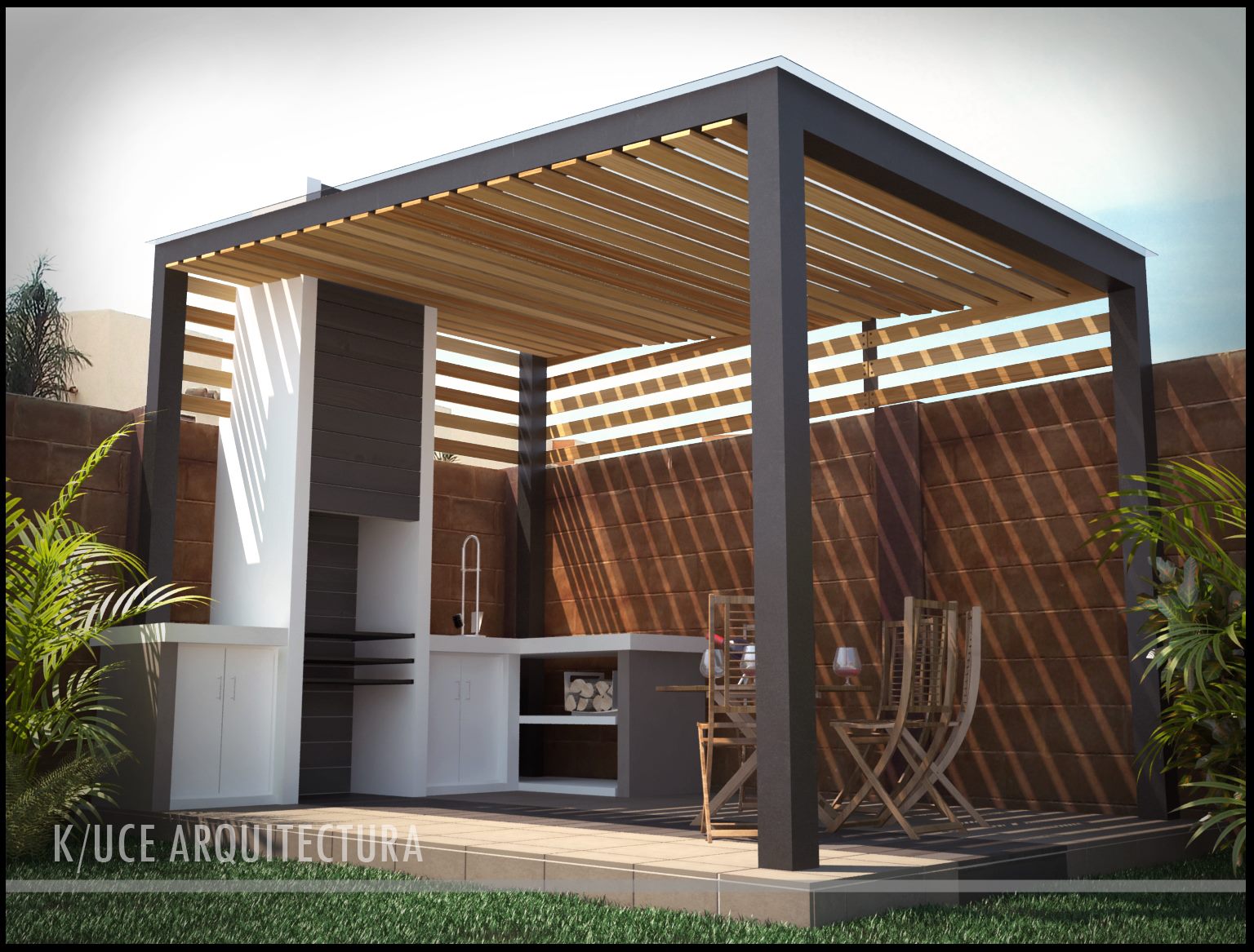 Imagenes De Asadores Minimalistas | terraza con asador Imagenes De Asadores Minimalistas | terraza con asador
