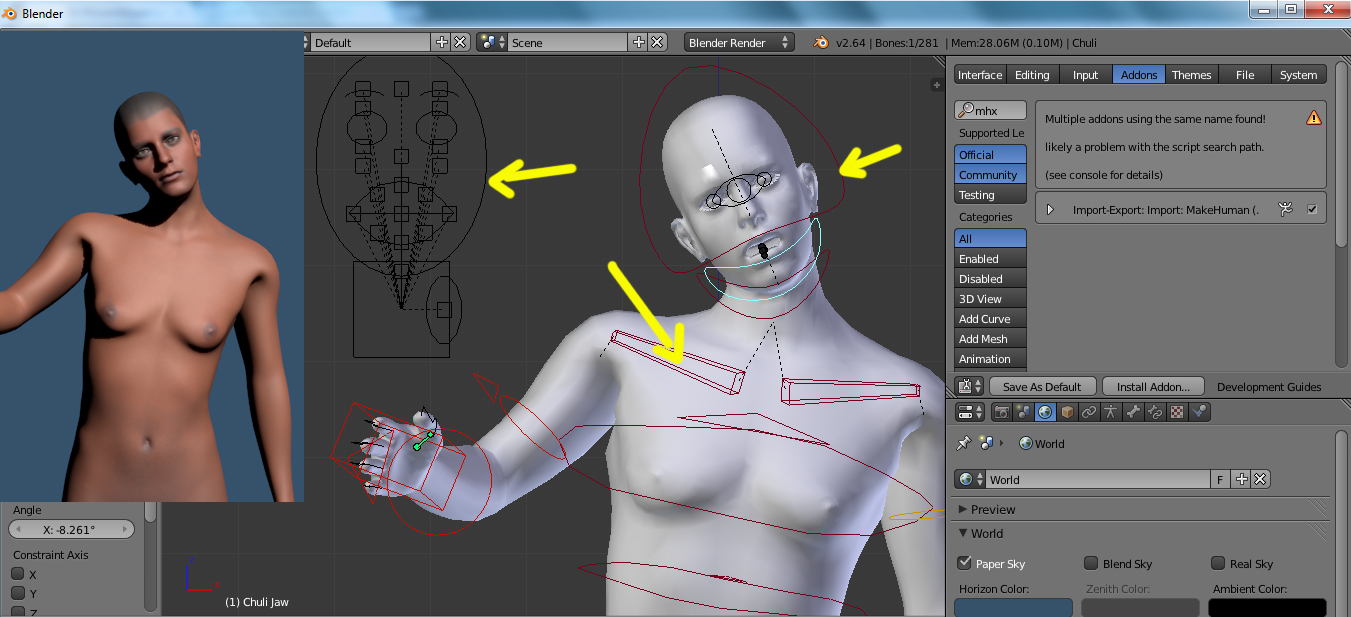 makehuman alpha 7