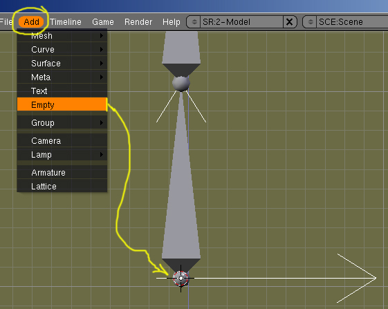 IK: Inverse Kinematics o como mover el conjunto de una armature con un Empty. Ik: inverse Kinematics como mover el conjunto de una armature con un Empty-armatu06.jpg