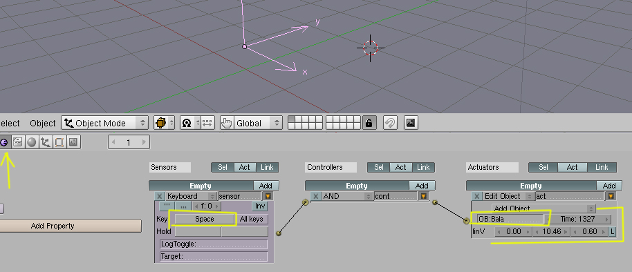 Lanzamiento de un objeto en blender 2.4 Lanzamiento de un objeto en Blender 2 4-bala04.jpg