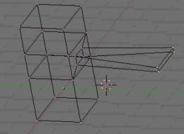 Construir una hélice de un cubo y SubSurf en blender -helice4.jpg