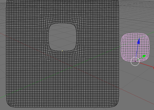 Como hacer un agujero con SubSurf en blender -subsurf2.jpg
