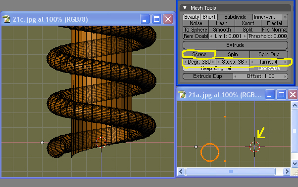Crear muelles tornillos y otros objetos con Screw con Blender Crear muelles tornillos y otros objetos con screw-21.jpg
