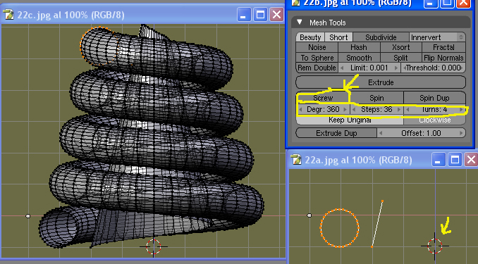 Crear muelles tornillos y otros objetos con Screw con Blender Crear muelles tornillos y otros objetos con screw-22.jpg