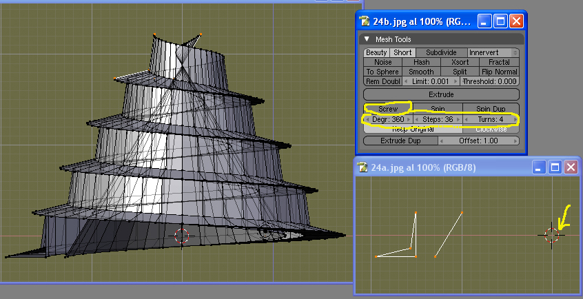Crear muelles tornillos y otros objetos con Screw con Blender Crear muelles tornillos y otros objetos con screw-24.jpg